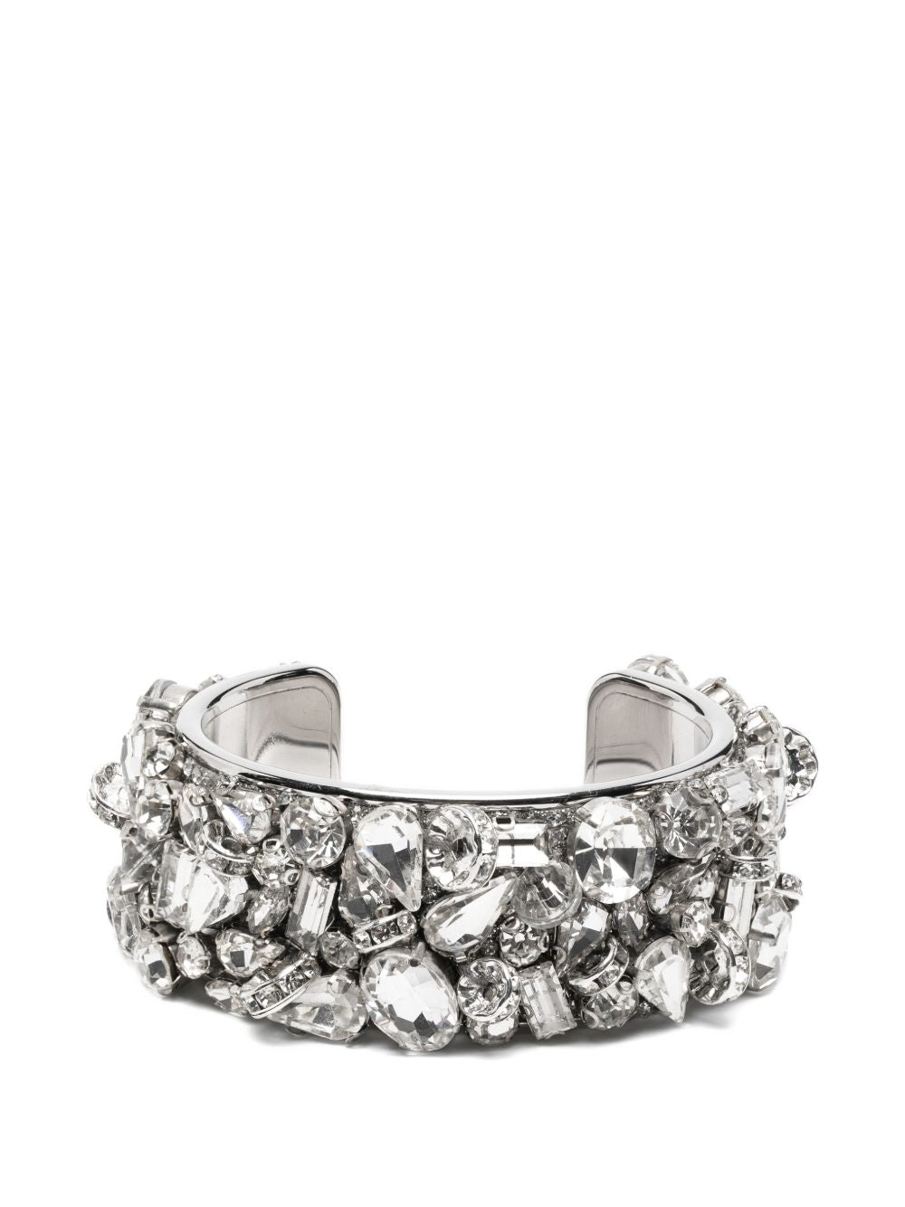 Bracciale decorato con cristalli in argento Dries van noten - donna 