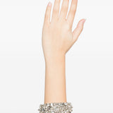 Bracciale decorato con cristalli in argento Dries van noten - donna 