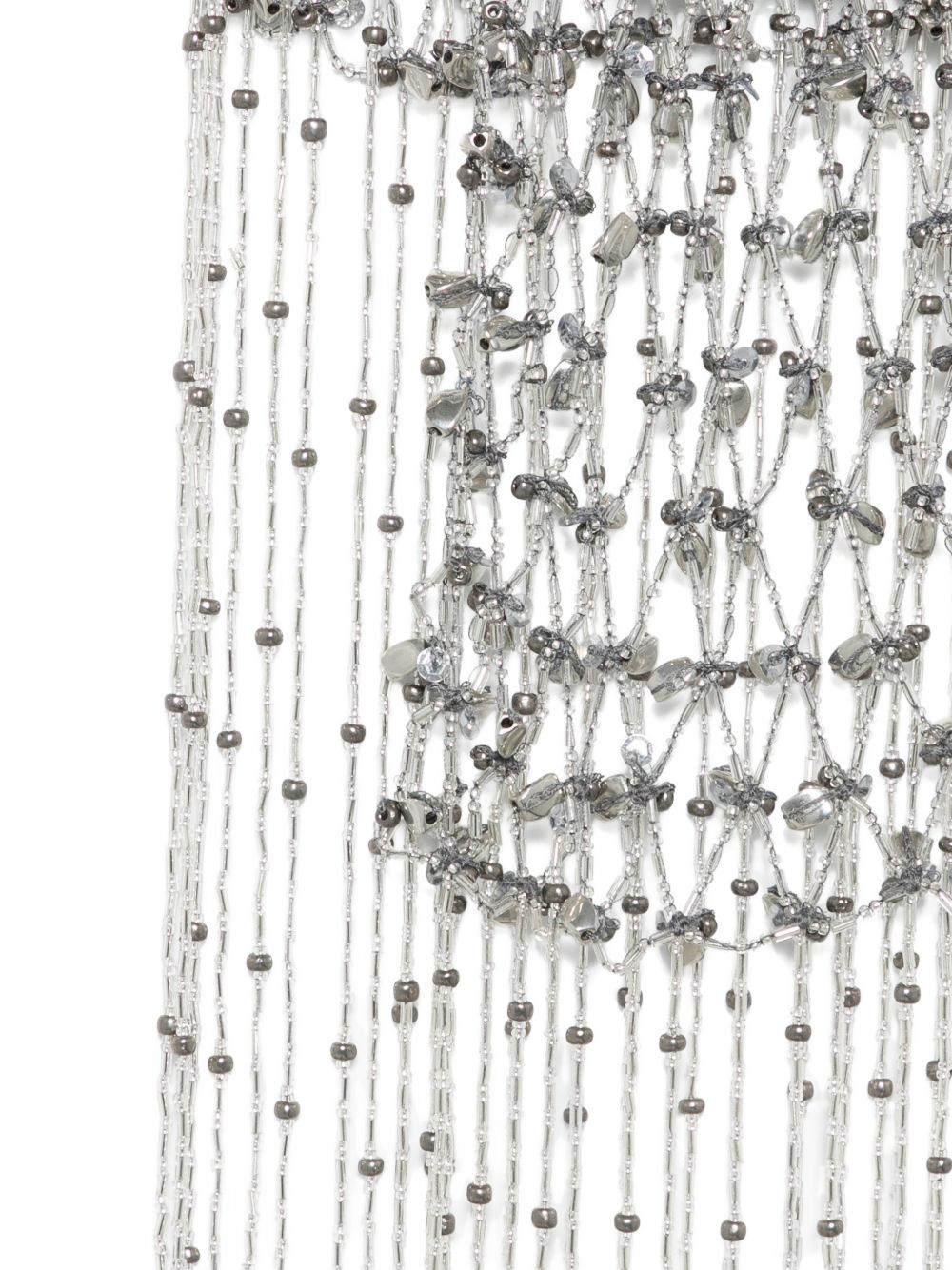 Collana con perline in argento Dries Van Noten - donna 