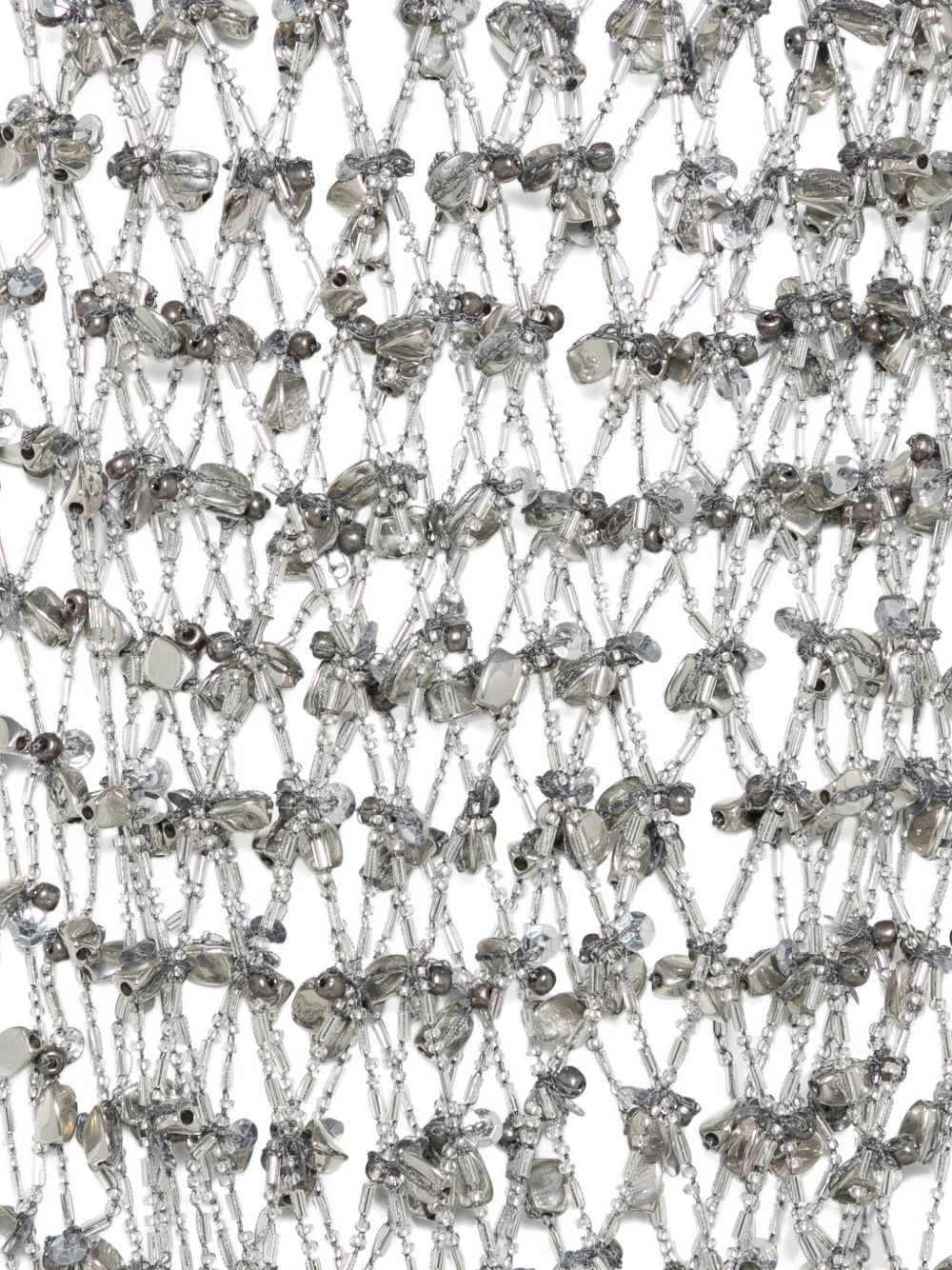 Collana con perline in argento Dries Van Noten - donna 