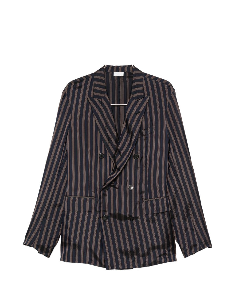 Blazer doppio petto a righe balto multicolore Dries van noten - uomo 