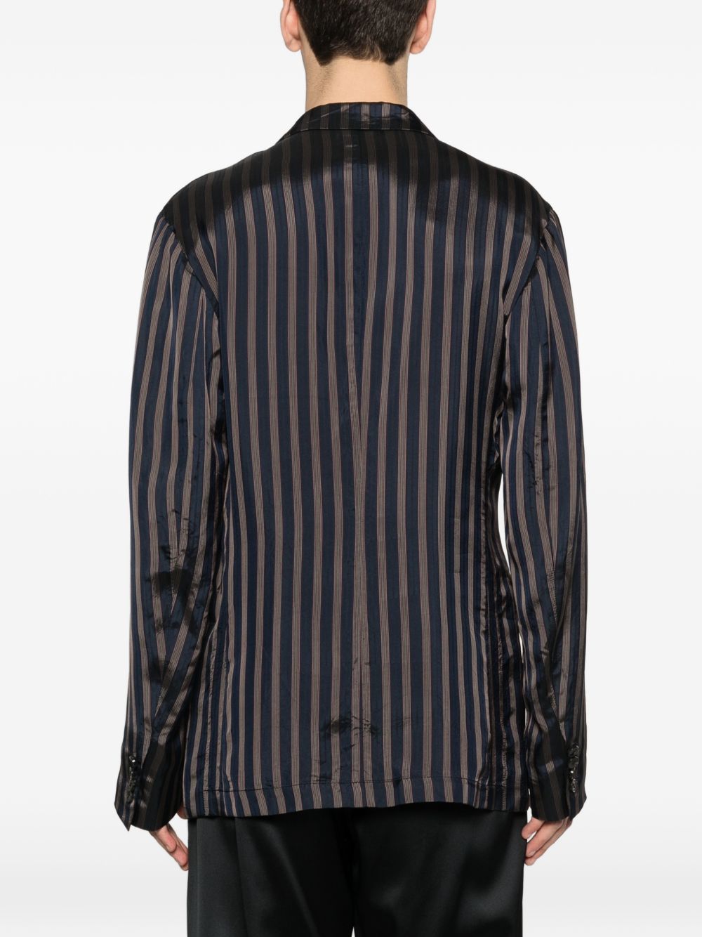 Blazer doppio petto a righe balto multicolore Dries van noten - uomo 