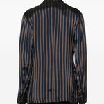 Blazer doppio petto a righe balto multicolore Dries van noten - uomo 