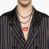 Blazer doppio petto a righe balto multicolore Dries van noten - uomo 