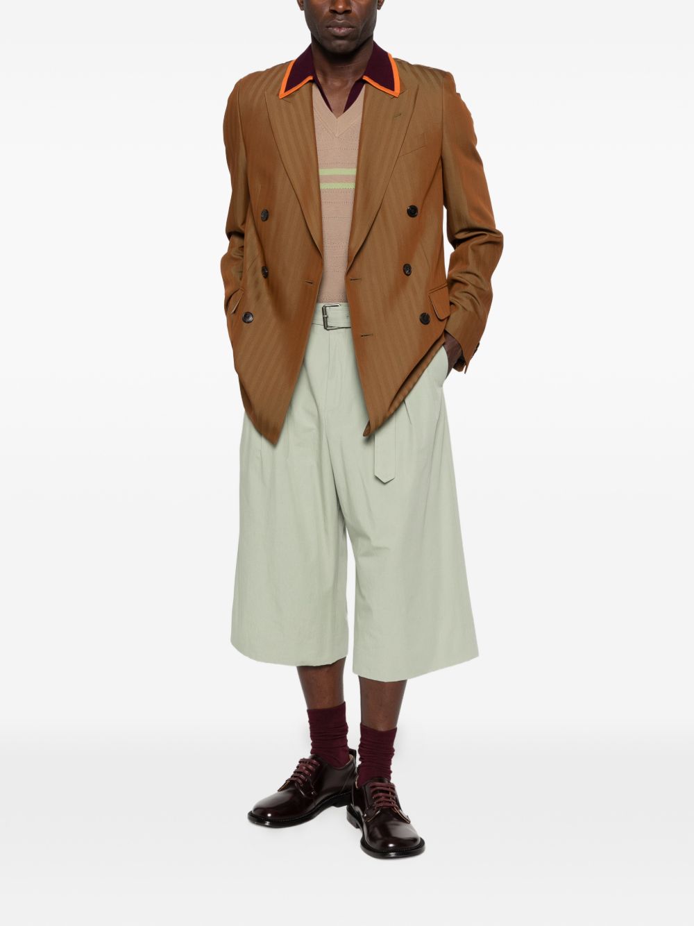 Blazer doppiopetto Barry in marrone Dries van noten - donna 