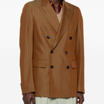 Blazer doppiopetto Barry in marrone Dries van noten - donna 