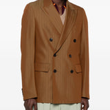 Blazer doppiopetto Barry in marrone Dries van noten - donna 