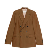 Blazer doppiopetto Barry in marrone Dries van noten - donna 