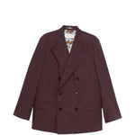 Blazer doppiopetto bosier in viola Dries van noten - uomo 