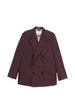 Blazer doppiopetto bosier in viola Dries van noten - uomo
