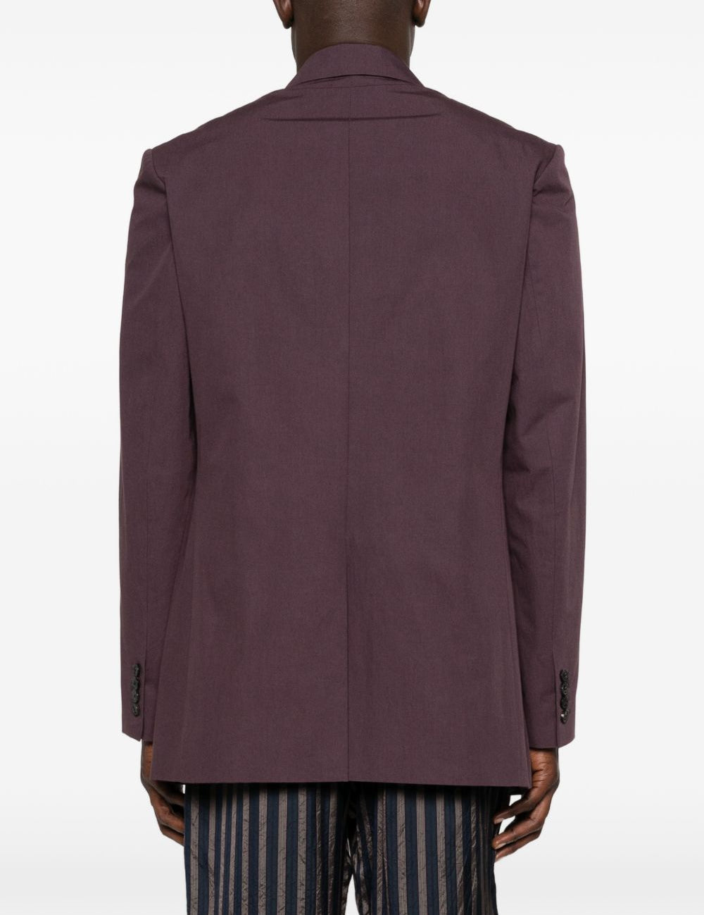 Blazer doppiopetto bosier in viola Dries van noten - uomo 