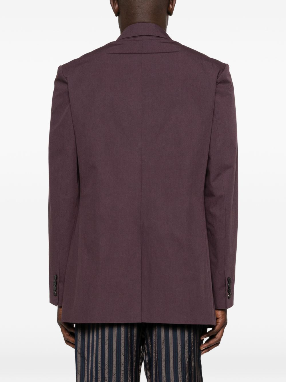 Blazer doppiopetto bosier in viola Dries van noten - uomo 