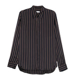 Camicia in viscosa carvies in blu Dries van noten - uomo 