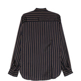 Camicia in viscosa carvies in blu Dries van noten - uomo 