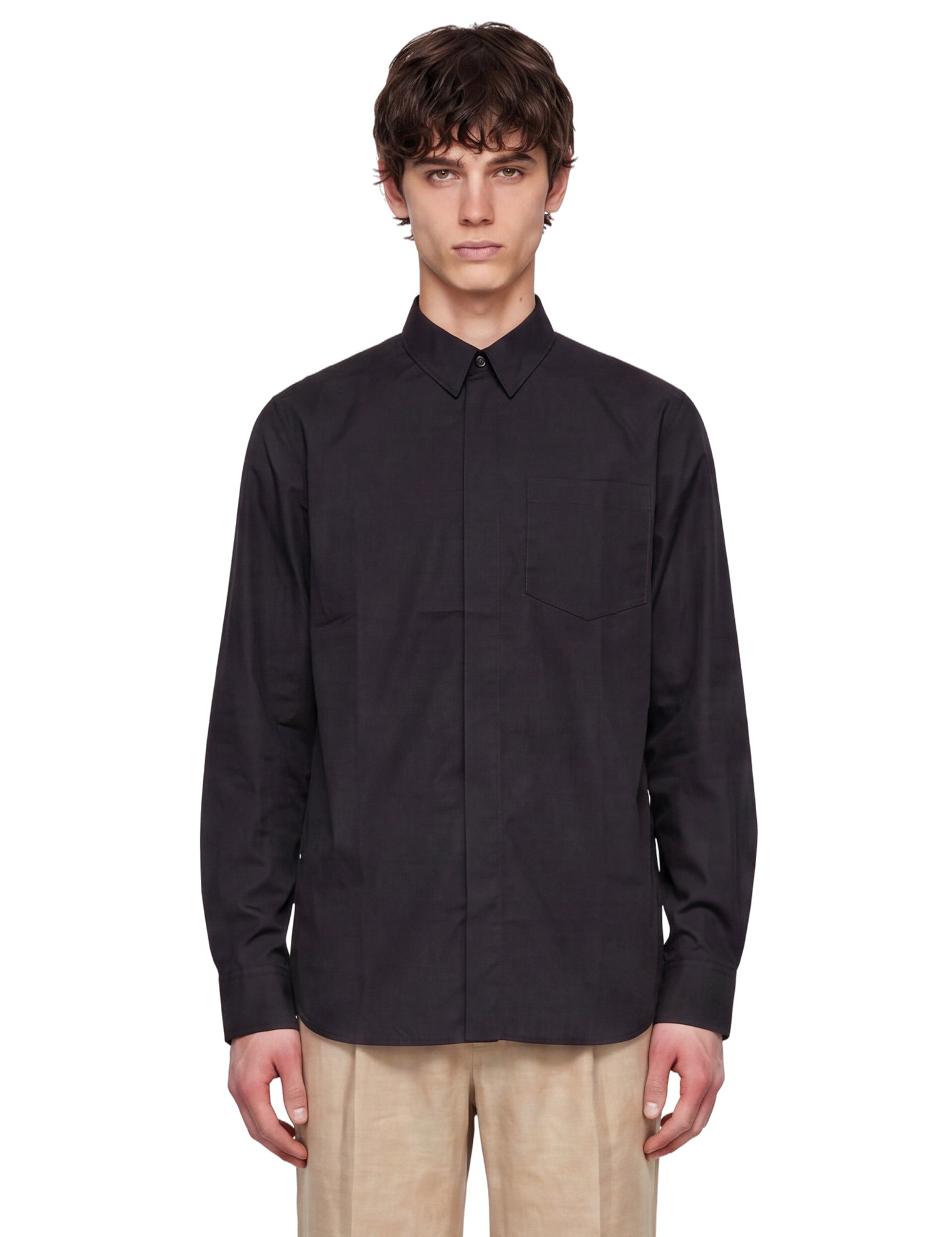 Camicia Corran in nero 