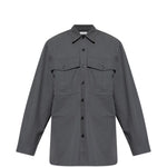 Camicia con tasche calendo in grigio Dries van noten - uomo 