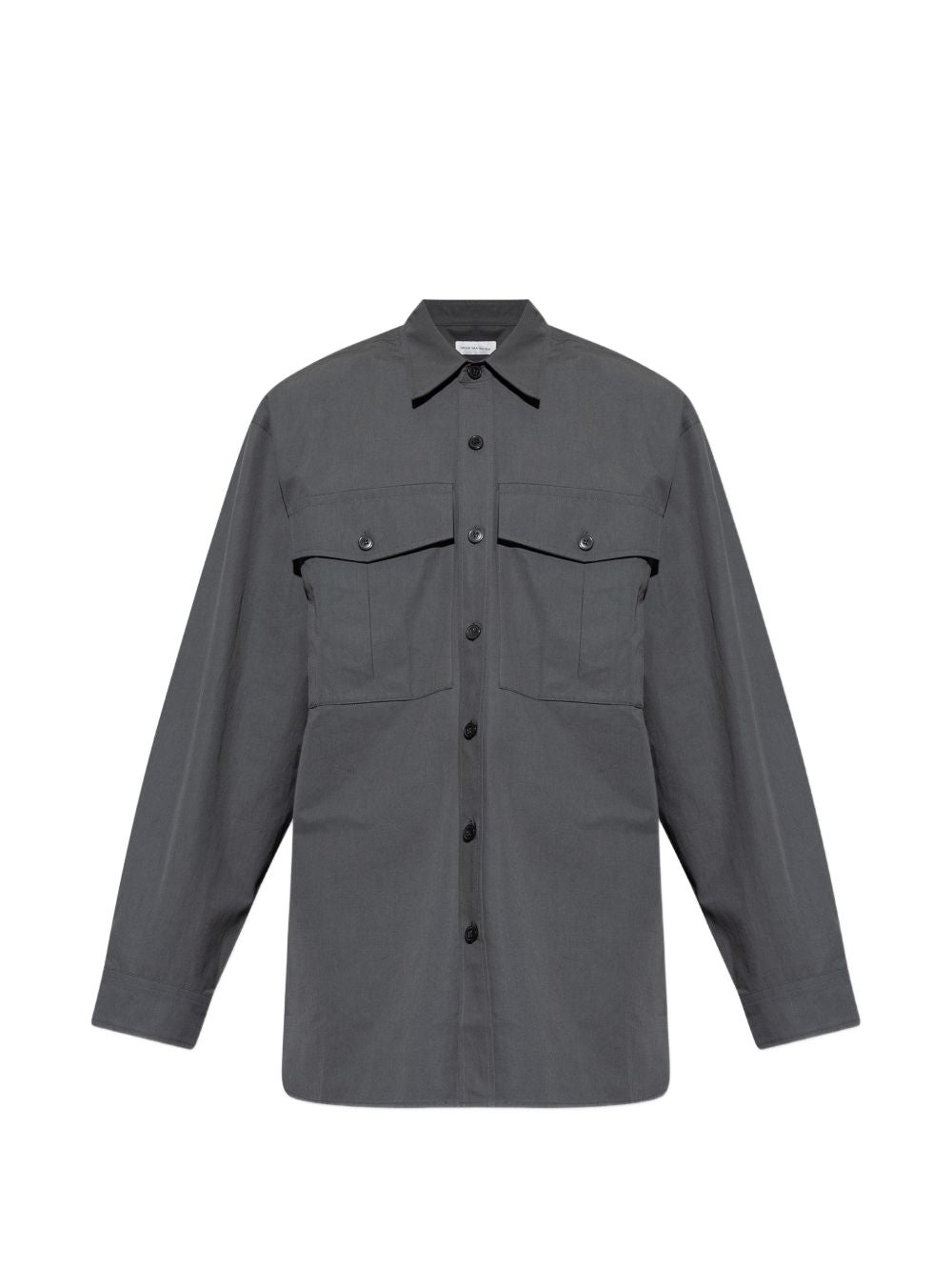 Camicia con tasche calendo in grigio Dries van noten - uomo 
