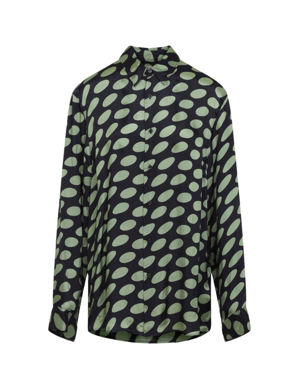 Camicia in twill stampata carvies multicolore  Dries van noten - uomo 