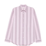 Camicia a righe caper in rosa e bianco Dries van noten - uomo 