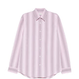 Camicia a righe caper in rosa e bianco Dries van noten - uomo 