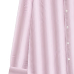 Camicia a righe caper in rosa e bianco Dries van noten - uomo 