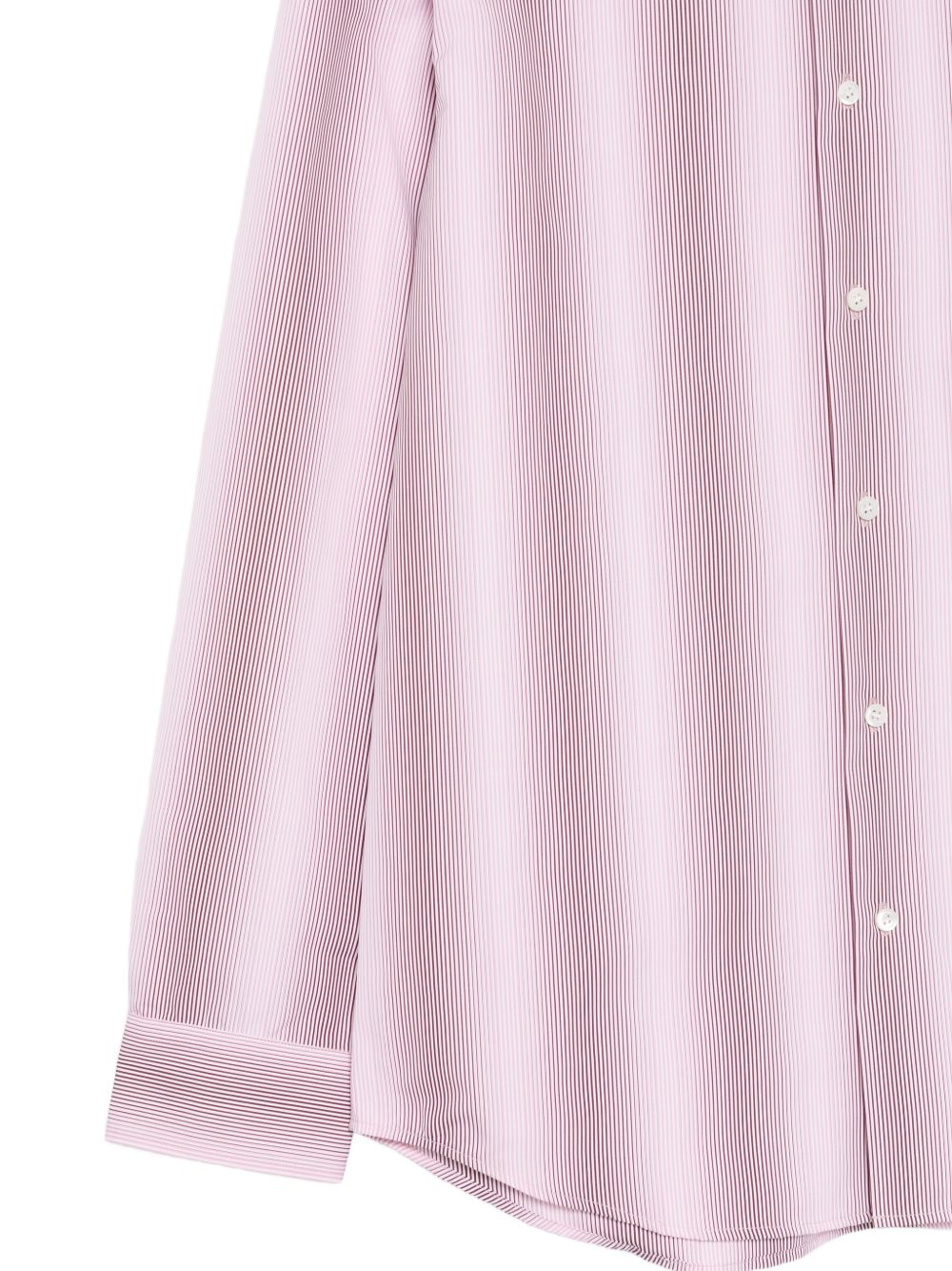 Camicia a righe caper in rosa e bianco Dries van noten - uomo 