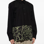 Camicia con stampa grafica capero 