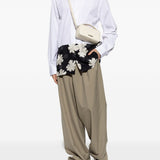 Camicia in popeline di cotone capero in bianco Dries van noten - uomo 