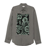 Camicia a righe caper in grigio Dries van noten - donna 