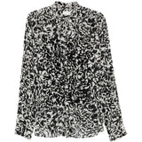 Camicia in viscosa carvies in nero Dries van noten - uomo 