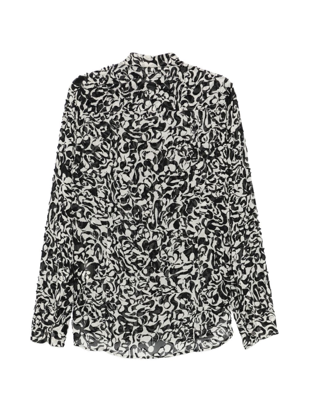 Camicia in viscosa carvies in nero Dries van noten - uomo 