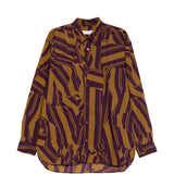 Camicia in cotone croom multicolore Dries van noten - uomo 