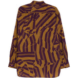 Camicia in cotone croom multicolore Dries van noten - uomo 