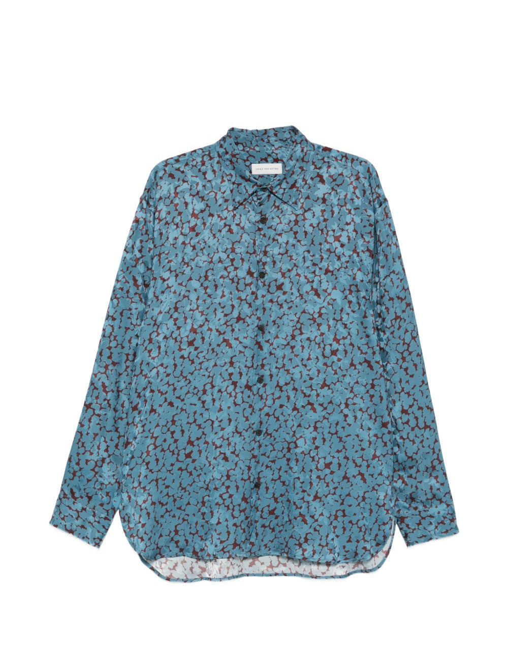Camicia in viscosa croom multicolore Dries van noten - uomo 
