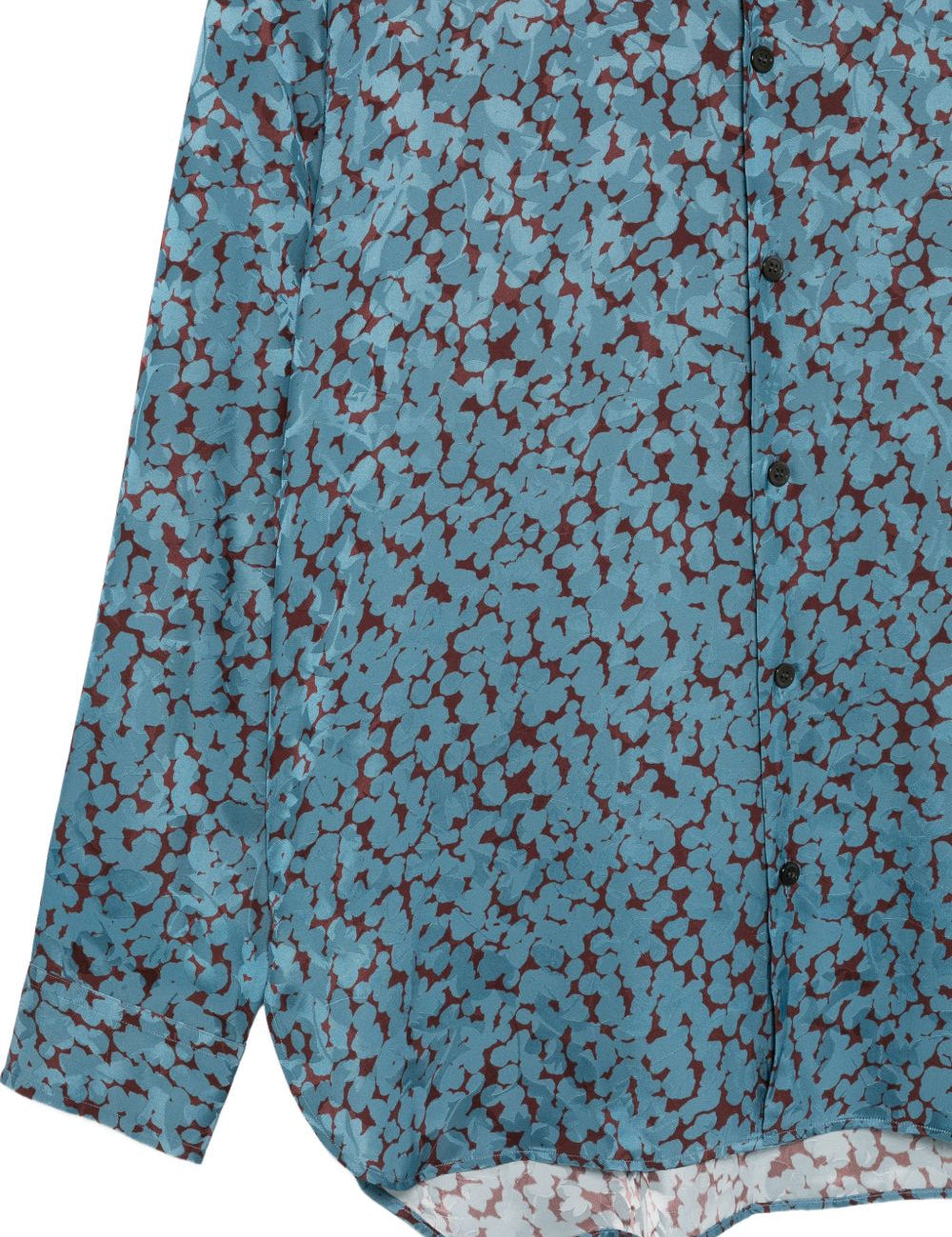 Camicia in viscosa croom multicolore Dries van noten - uomo 