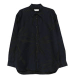 Camicia in viscosa croom in blu Dries van noten - uomo 