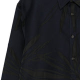 Camicia in viscosa croom in blu Dries van noten - uomo 