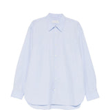 Camicia in cotone croom in blu Dries van noten - uomo 