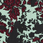 Camicia con design floreale carltone in verde Dries van noten - uomo 