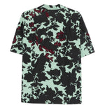 Camicia con design floreale carltone in verde Dries van noten - uomo 