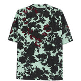 Camicia con design floreale carltone in verde Dries van noten - uomo 