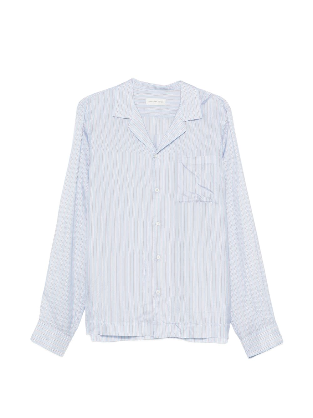 Camicia a righe carly in celeste Dries van noten - uomo 
