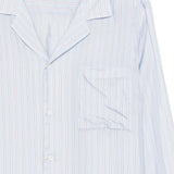 Camicia a righe carly in celeste Dries van noten - uomo 