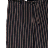 Pantaloni a righe con coulisse penny in blu Dries van noten - uomo 