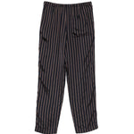 Pantaloni a righe con coulisse penny in blu Dries van noten - uomo 