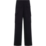 Pantaloni Paxer a gamba larga dritta in nero Dries van noten - uomo 