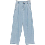 Jeans larghi penning in blu Dries van noten - uomo 