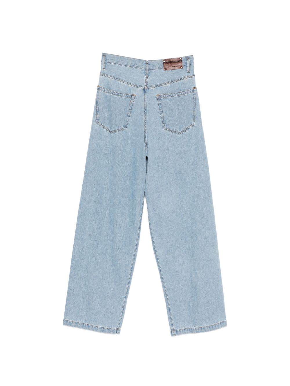 Jeans larghi penning in blu Dries van noten - uomo 