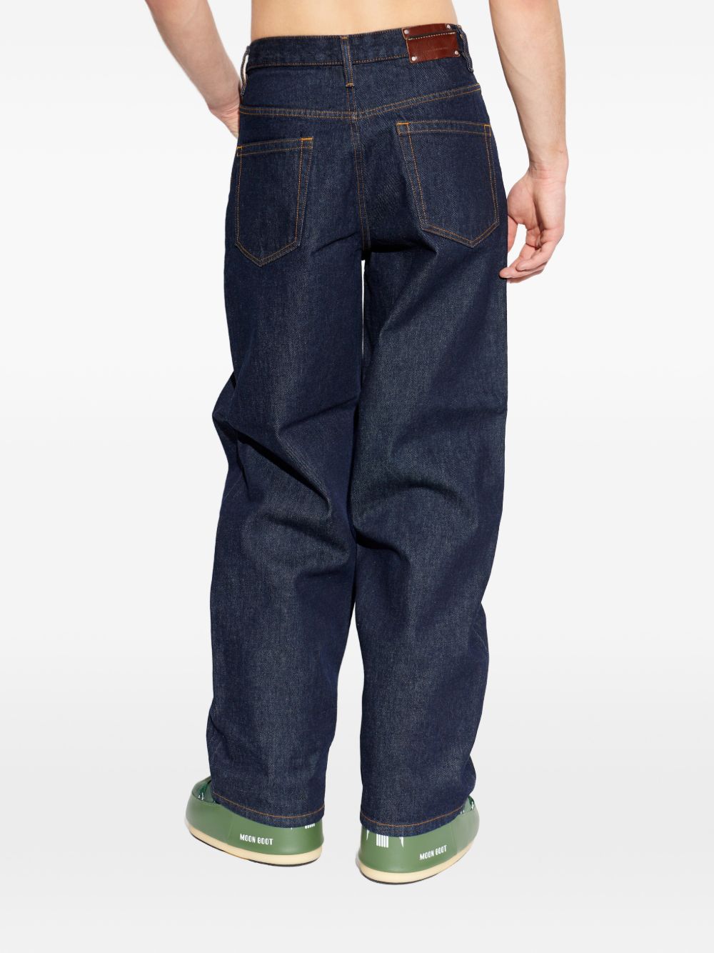 Jeans a gamba dritta pine den in blu Dries van noten - uomo 