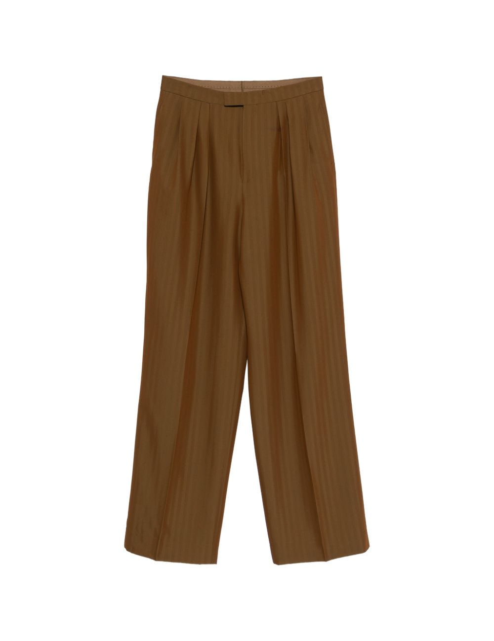 Pantaloni a righe preaches in marrone Dries van noten - uomo 